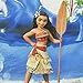 KIDHF Moana Little Girls Printed Princess Dress Cartoon (100/3-4Y, Blue)