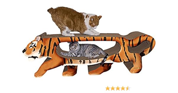 Amazon Com Imperial Cat Giant Tiger Scratch N Shape Catnip