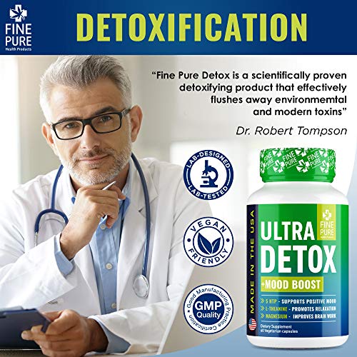 image for FinePure Detox Herbal Supplement - Made in USA - Potent Liver & Urinar
