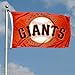 WinCraft San Francisco Giants Orange Flag and Banner