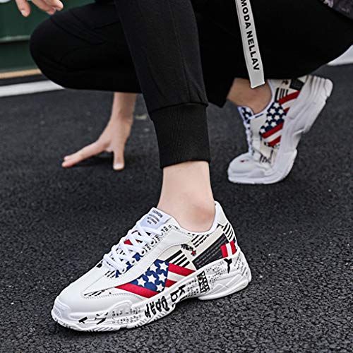 Overdose Mens Running Shoes Mesh Air Trainers Jogging Fitness