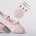 DIPUG Canvas Toddler Ballet Shoes/Pink Ballet Slippers for Girls (Dance/Practice/Yoga)