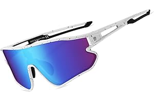 DUCO Sports Polarized Sunglasses for Men Women Running Sunglasses Fishing Cycling Baseball Glasses UV400 Protection DC0023