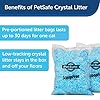 PetSafe Scoopfree Premium Blue Non Clumping Crystal Cat Litter, Reusable Tray Litter, Odour Control, Low-Tracking, 99…