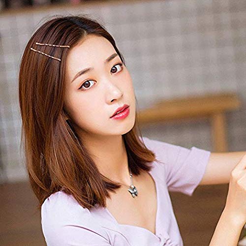 100 Pieces Bobby Hair Pins Hair Styling Clips with Storage Box for Girl and Women, 20 Colors