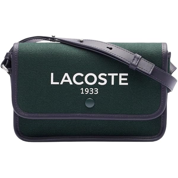 バッグ Lacoste Nomogram Small Messenger Bag Amazon.com | Lacoste Nomogramme Small Flap Close Messenger