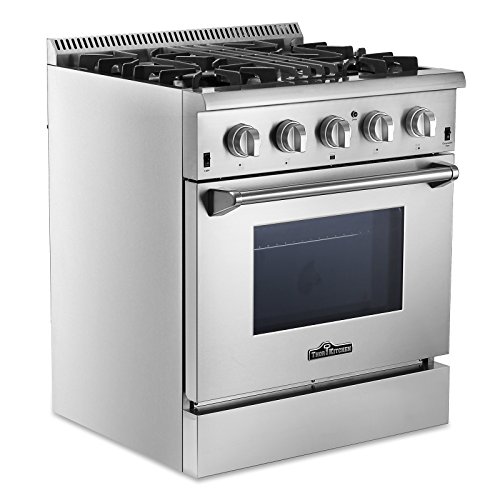 Thor Kitchen 30" Dual Fuel Range, Freestanding, 4.2 cu. ft. Oven