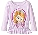 Disney Girls' Sofia The First Princess In Training Girls Peplum Top