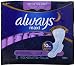 Always Extra Heavy Overnight Maxi Pads with Flexi-Wings - 20 Count (2 Pack) (Packaging may vary)