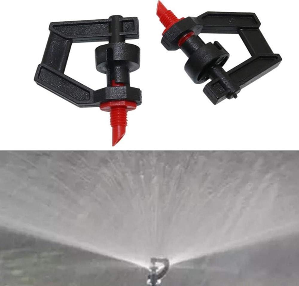 Hpybest 20 Pcs 360 Degree G Type Rotating Refraction Sprinklers Refract Water Saving Atomizing Nozzle Garden Irrigation Lawn Spray Head