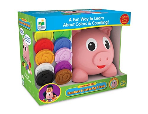 The Learning Journey Learn with Me, Numbers and Colors Pig E Bank