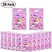 30 PCS Baby Party Gift Bags, Candies Bags Party Supplies for Kids Cute Shark Themed Birthday Party Decoration, Birthday Party Favors Gift Bags for Kids (Pink)