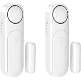 SECRUI Door Alarm for Home Security, Window Sensor, 120dB, 4 Modes, Easy Installation, Security Alarm for Kids Safety Home Ga