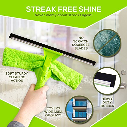 4 Neverending+Squeegee+Cleaner+Cleaning+Windshield