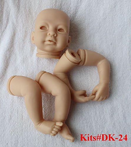 Lifelike soft vinyl reborn doll kits(dk-24)