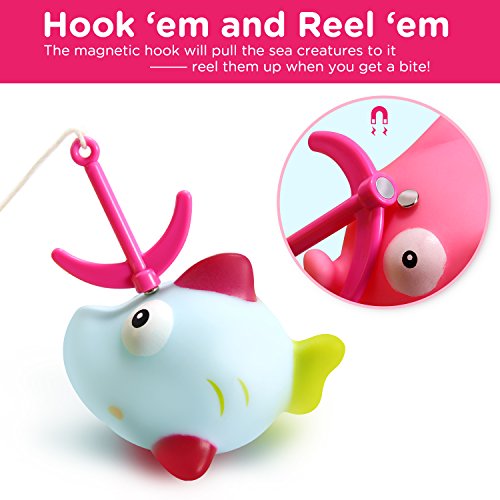 magnetic fishing bath toy
