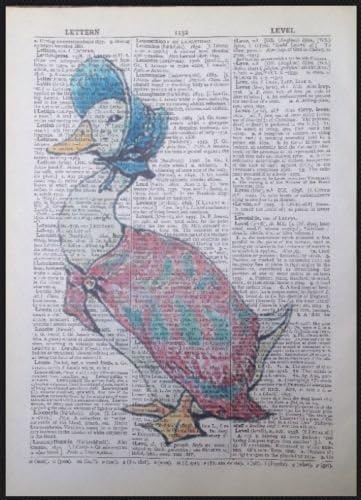 Amazon Com Parksmoonprints Jemima Puddle Duck Beatrix Potter