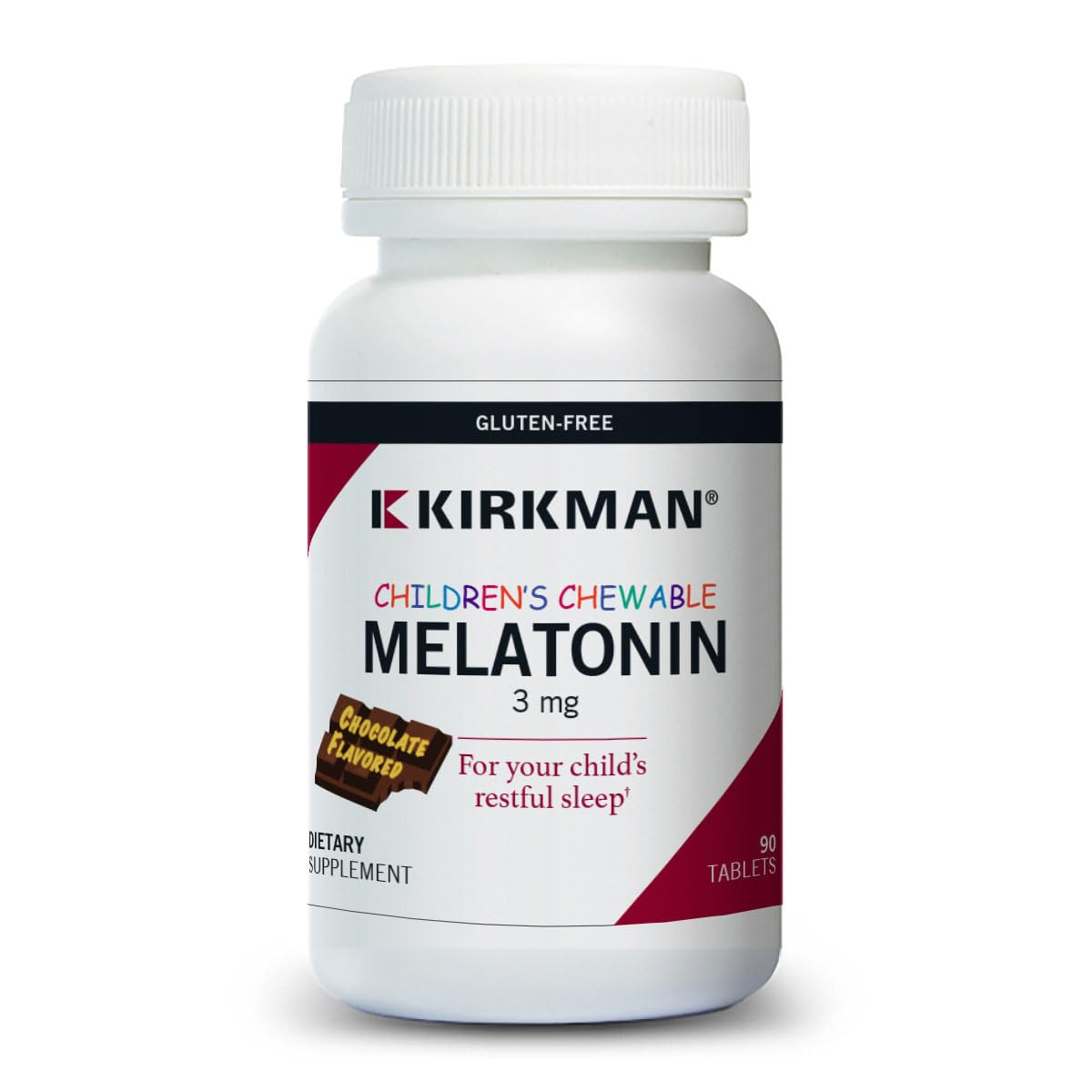 Kirkman Children’s Chewable Melatonin 3 mg