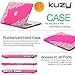 Kuzy - Lace Neon Pink Case for Older MacBook Pro 13.3