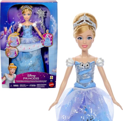 ​Mattel Disney Princess Cinderella Lights & Sounds Fashion Doll