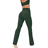 PAVOI ACTIVE High Waisted Flare Leggings for Women - Buttery Soft Bell Bottom Workout Flared Wide Leg Yoga Pants - FlexFlow