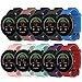 QGHXO Band for Polar Vantage M/M2/V3, Soft Silicone Replacement Watch Band for Polar Grit X/Grit X Pro Smartwatch (No Tracker)