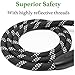 iYoShop Durable Slip Lead Dog Leash with Padded Handle and Highly Reflective Threads, No Pull Dog Training Leash, (1/2