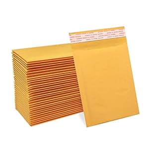 500 Buste Imbottite Con Bolle 4x8 Pollici Kraft - ECOLITE - Foto 7