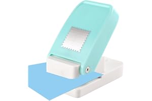Stamp Puncher Square, Handmade Postage Stamp Punch, Portable Square Paper Punch, Multifunctional Scrapbook Hole Punches Stamp