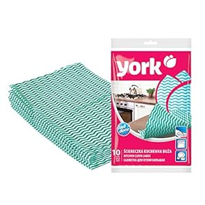 YORK Kitchen Cloth Large 10 Pieces Assorted Colours (021020)