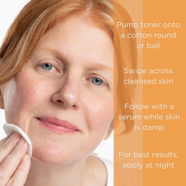 InstaNatural 7 Glycolic AHA Face Toner, Brightens, Reduces The Look of