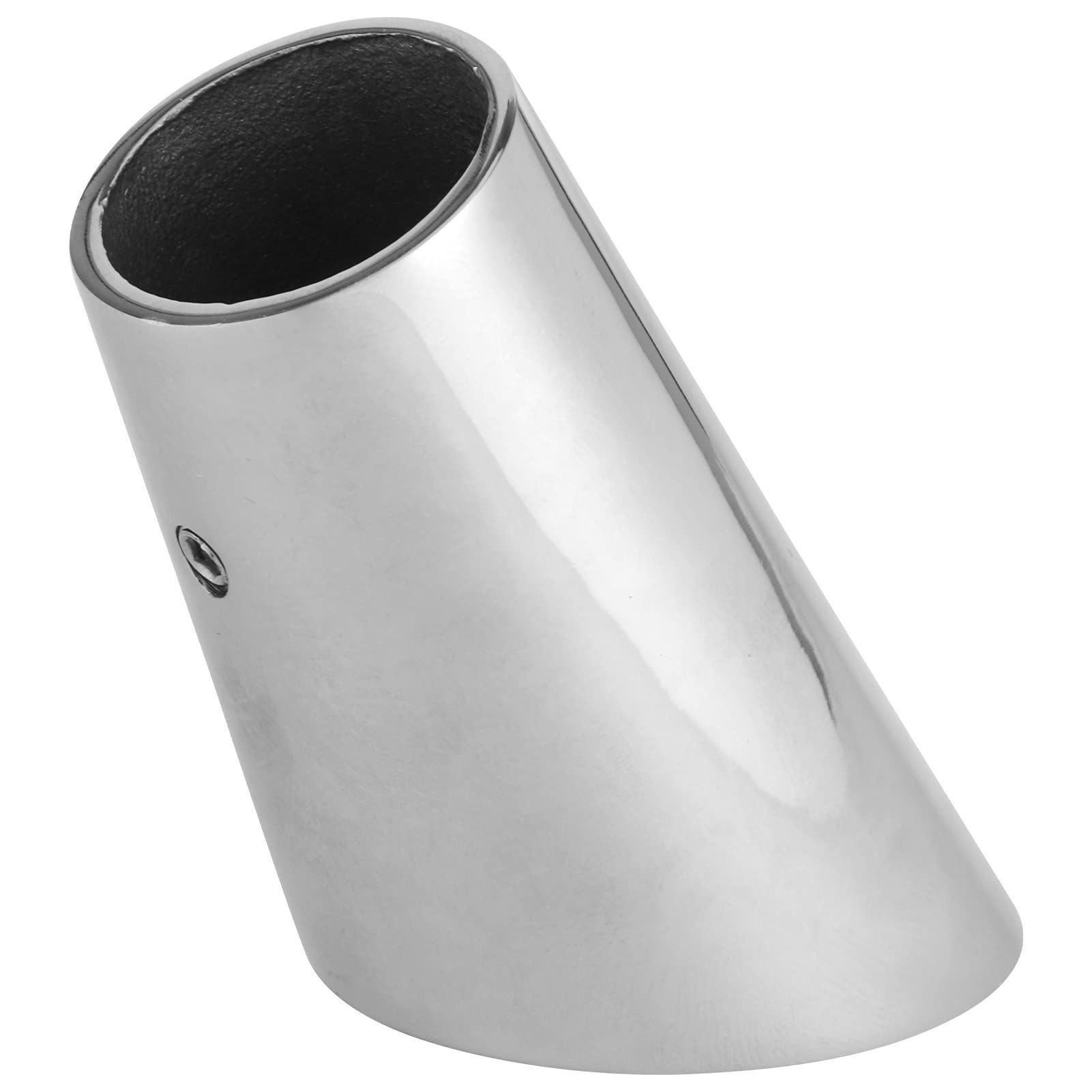 Leapiture Boat Flagpole Holder Stand Flag Pole Stand Flag Pole Socket Thicken Base 60° Marine Grade 25mm/1in