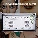 [FBA NEWEST VERSION] False Magnetic Eyelashes 3D Reusable Fake Eyelashes, 2 Pairs 4 Pieces for Deep Set Eyes & Round Eyes Women's Makeup Natural Look (3)