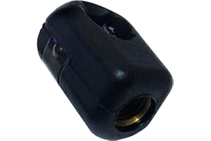 Bansbach Easylift 27945 W6 M8 Ball Socket Endfitting, Plastic, Right Hand Thread