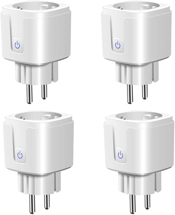 Wifi Smart Plug Mini WiFi Socket funciona con AlexaGoogle Homesalida inalmbrica con funcin de temporizadorcontrol de vozcontrol remoto de la aplicacin Tuyasmart lifeno requiere concentrador