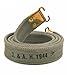 Ultimate Arms Gear British Lee Enfield Rifle OD Olive Drab Green WWI WWII Cotton Slings with Brass Fitings and Markings 