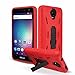 Blu Studio XL 2 Case S0270UU Heavy Duty Rugged Hard Cover with Hybrid Kickstand Case for Studio XL2 Case (HVD Red/Black)