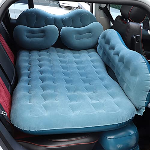 Inflatable Car Air Mattress with Pump, Pillows, Portable SUV