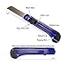 Box Cutter Utility Knife Tool with Retractable Snap off Razor Blade x24 Mix Color