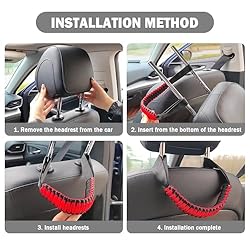 IHOTDER 2PCS Headrest Grab Handle for