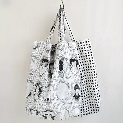 Amazon おしゃれな布トートバッグ エコバッグ 布バッグ Lady