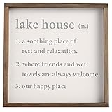 Mud Pie Lake House Definition Plaque