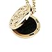 Essential Oil Diffuser Necklace by Inner Tundra - 24K Gold Plated Stainless Steel Aromatherapy Necklace