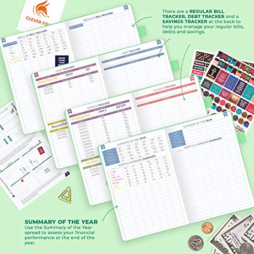 Clever Fox Bi Weekly Budget Planner Undated Financial Planner