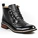 Ferro Aldo MFA-806278 Men's Black Lace up Wing Tip Perforated Dress Ankle Boot (9)