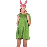 Women's/Junior's Bob's Burgers Louise Character Deluxe Halloween Cosplay Costume