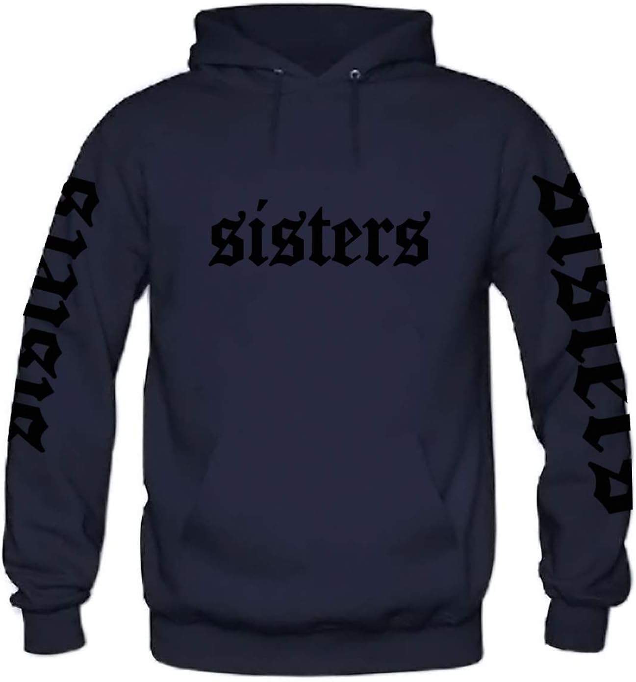 blue sisters hoodie