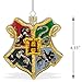 Hallmark Christmas Ornament Harry Potter Blown Glass, Hogwarts Crest