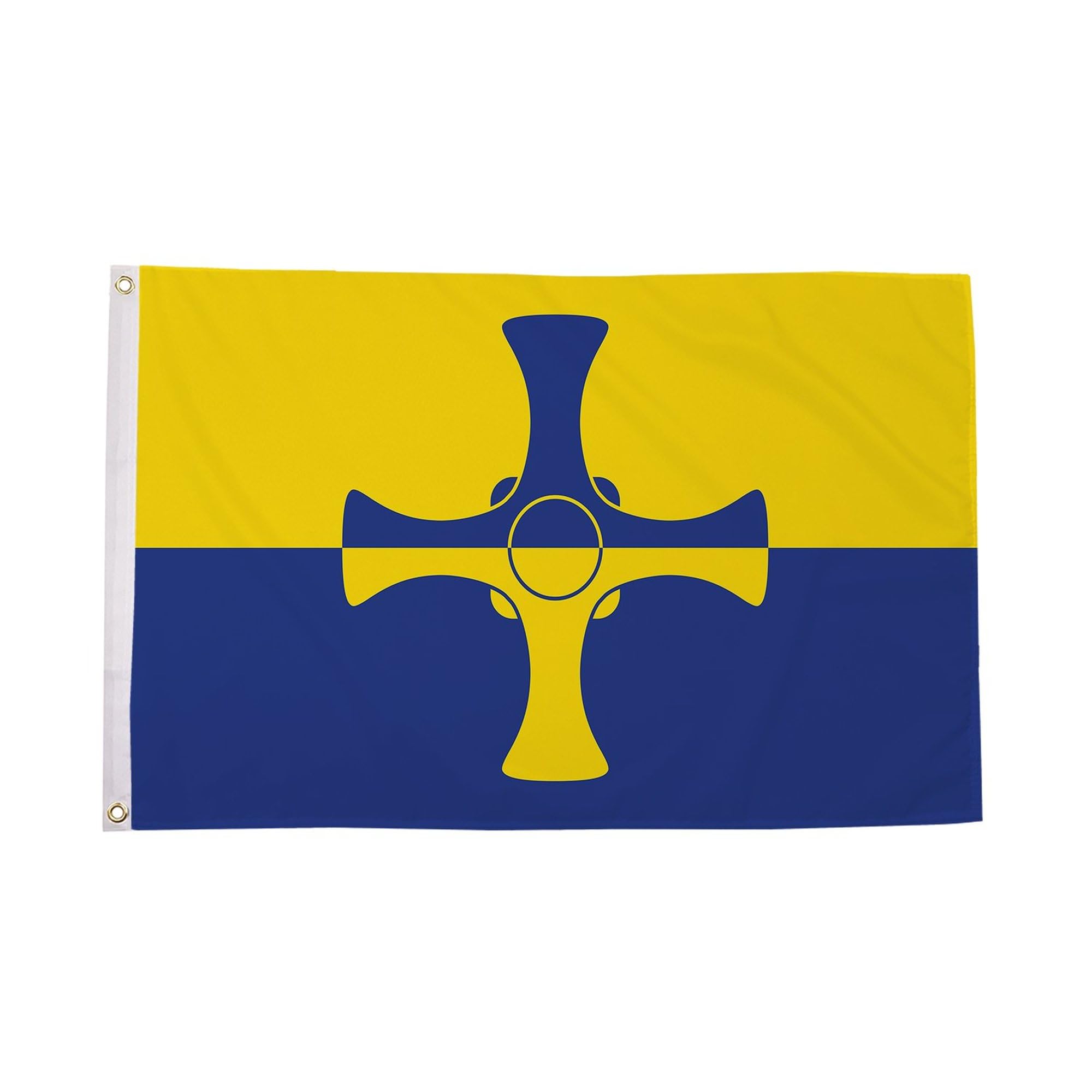 Flagtex Durham (County) New Flag 5ft x 3ft (150cm x 90cm) — image 1