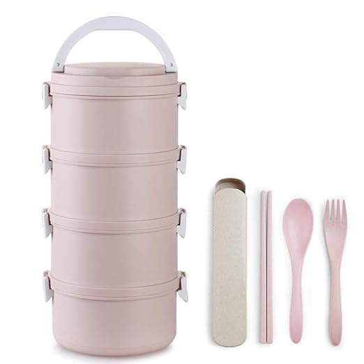 nohbi Fiambrera de Seguridad,Lonchera sellada para ...